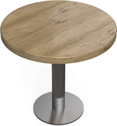 ONPIRA Untergestell Rund Edelstahl Tischgestell Bistrotisch Bodenplatte Ø45cm