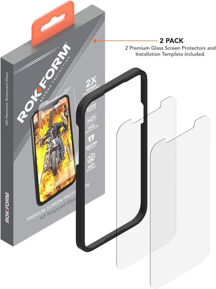 Rokform - iPhone 11 Pro Max, iPhone XS Max Displayschutzfolie, Active Touch, bruchsicher, High Defin