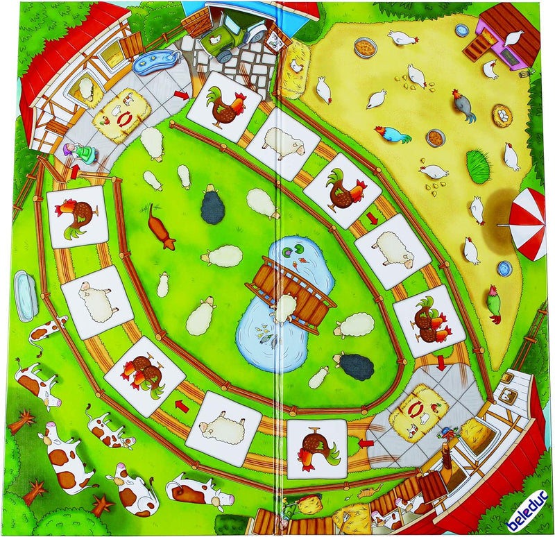 Beleduc 22710 - "Happy Farm" Spiel, Happy Farm