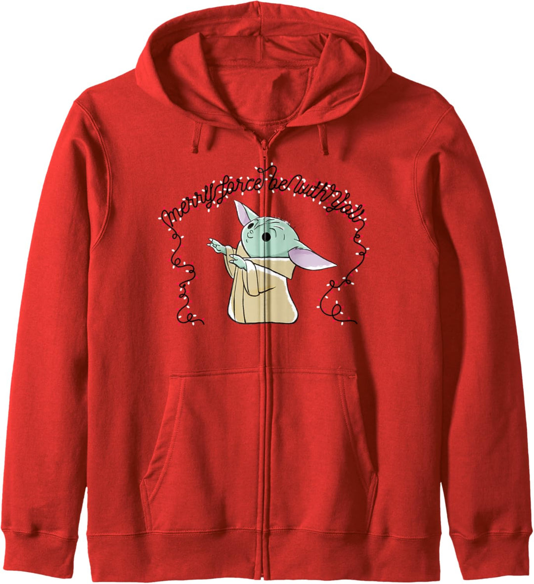Star Wars Mandalorian The Child Merry Force With You Kapuzenjacke