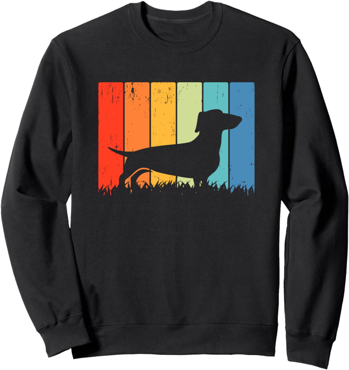 Retro Dachshund Sweatshirt