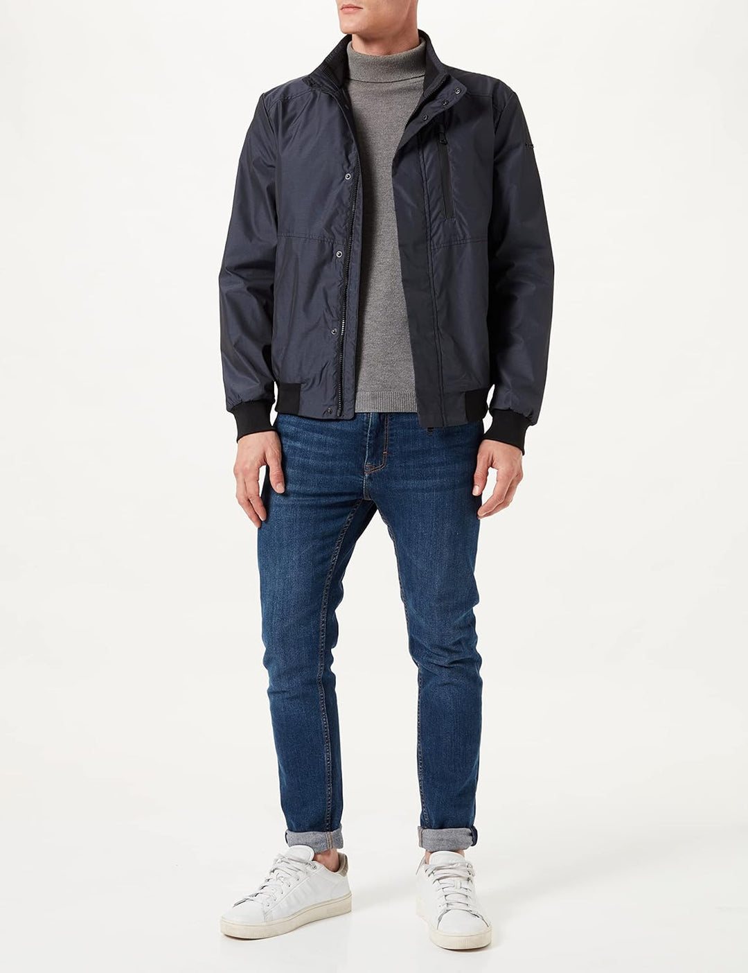 Geox M DEIVEN Herren Jacken 42 Peacot Navy, 42 Peacot Navy