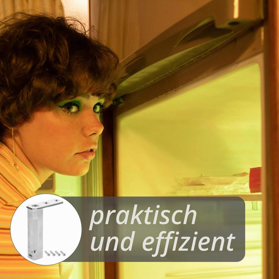 SOLUSTRE Automatischer Türschliesser Für Kühlschrank Robustes Türscharnier