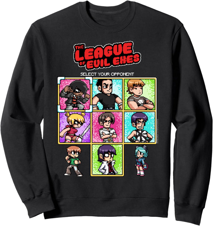 Scott Pilgrim Vs. The World League of Evil Exes Box Up Sweatshirt