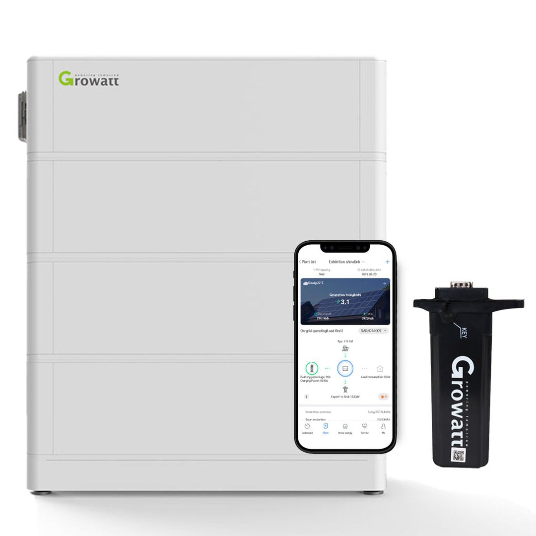 GROWATT ARK 7.6kWh 0% MwSt §12 III UstG Hochvolt-Solarspeicher-Set SPH TL3-BH-UP Serie