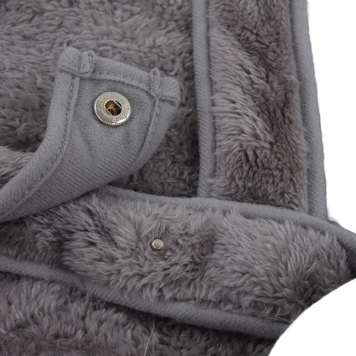 Pet Cat Sling, Polyesterfaser, Warmer, bequemer, tragbarer Pet Carrier Sling mit einziehbarem Seil f