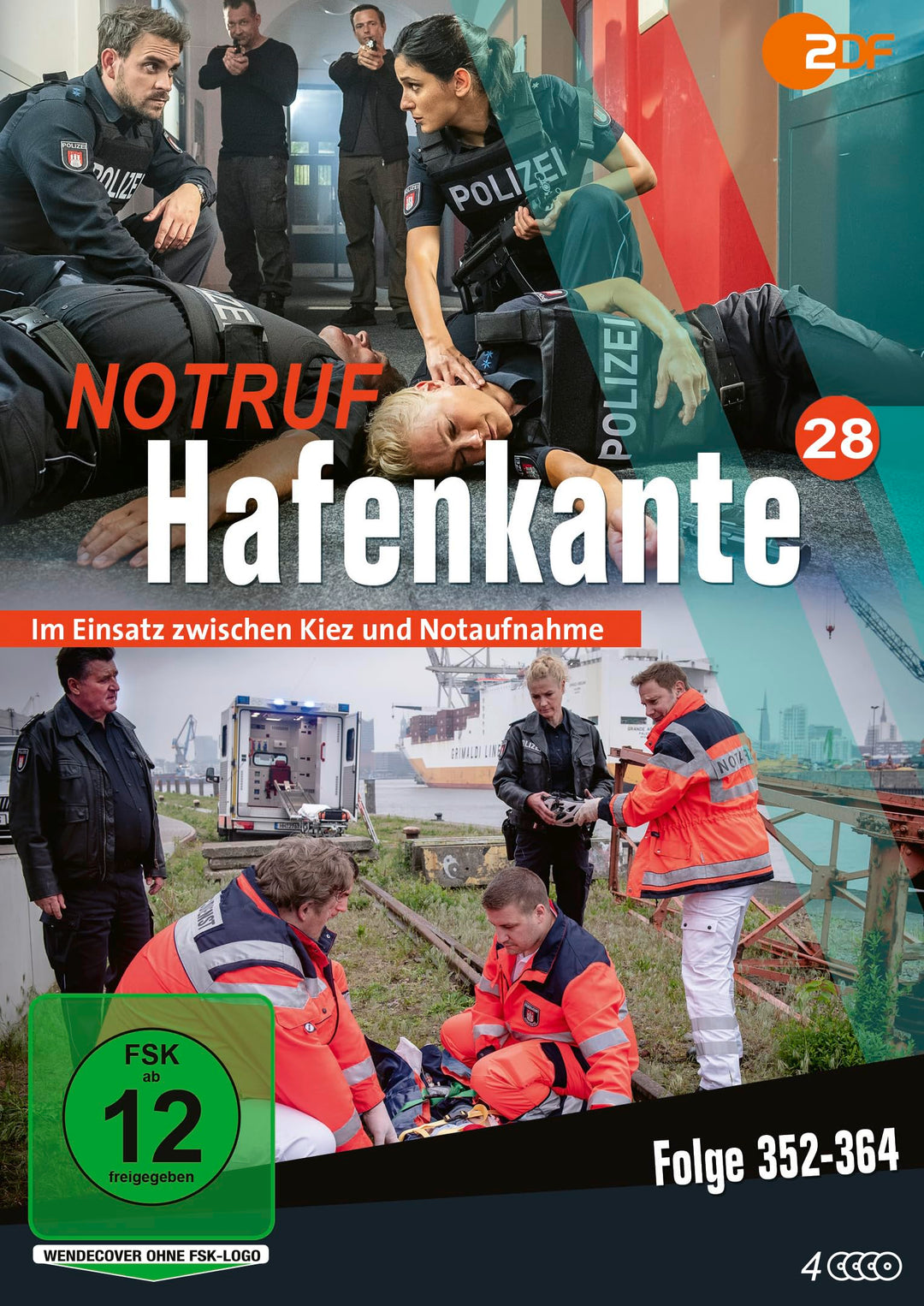 Notruf Hafenkante 28 (Folge 352-364) [4 DVDs], DVD