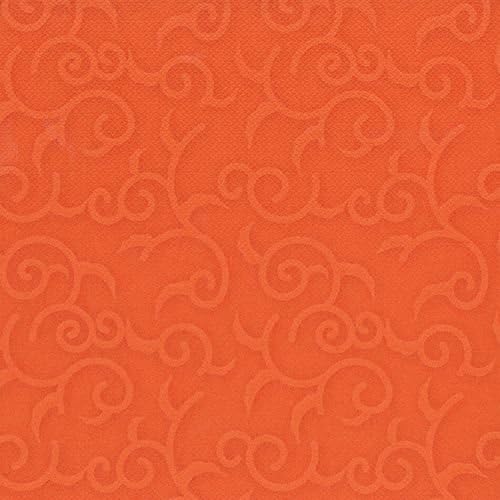 250 Servietten "ROYAL Collection" 1/4-Falz 40 cm x 40 cm nektarine "Casali" 84878 Papstar Premium st