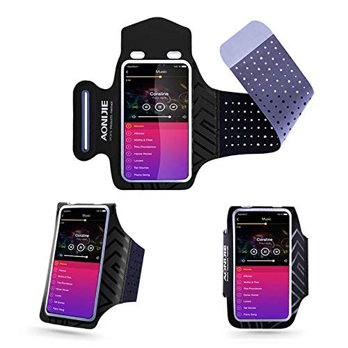 DFV mobile - Professional Cover Neoprene Armband Sport Walking Running Fitness Cycling Gym für Huawe