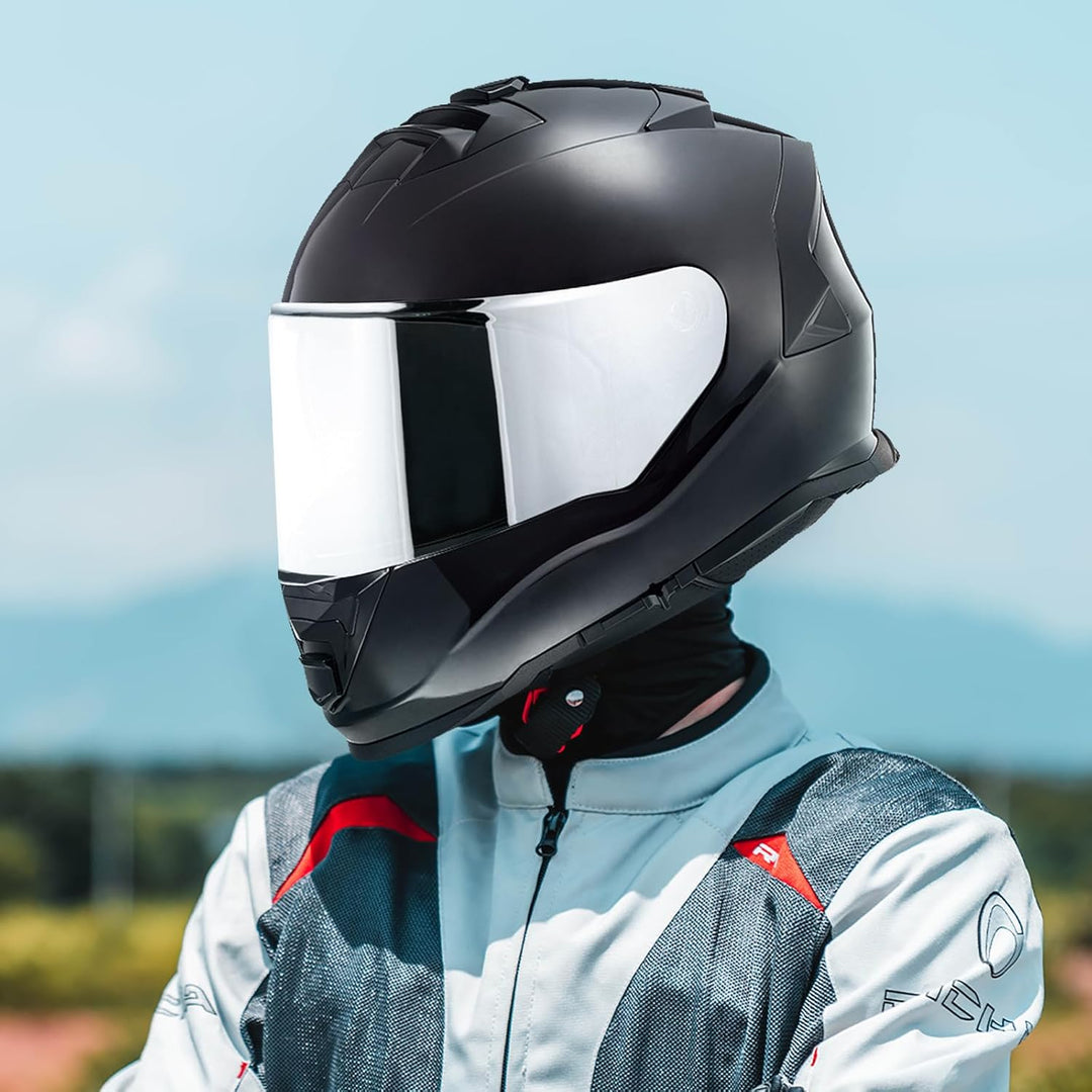 Helmvisier für LS2 FF328/FF353/FF800,Motorradhelm Visier,Motorrad Windschutz Helm Objektiv Visier Vo
