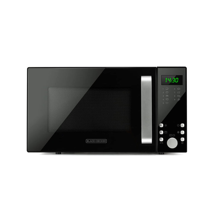 Black+Decker BXMZ900E - 23L digitale Mikrowelle mit Grill, 900W Grillleistung und 1000W Grill, Aufta