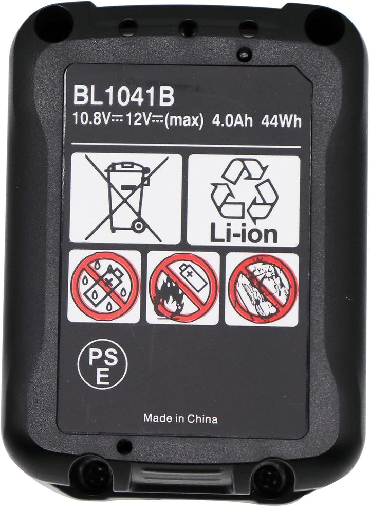 12V 4,0 Ah BL1040B / BL1041B Akku für Makita CXT BL1040 BL1016 BL1015 BL1021B BL1020B ErsatzAKKU Ers