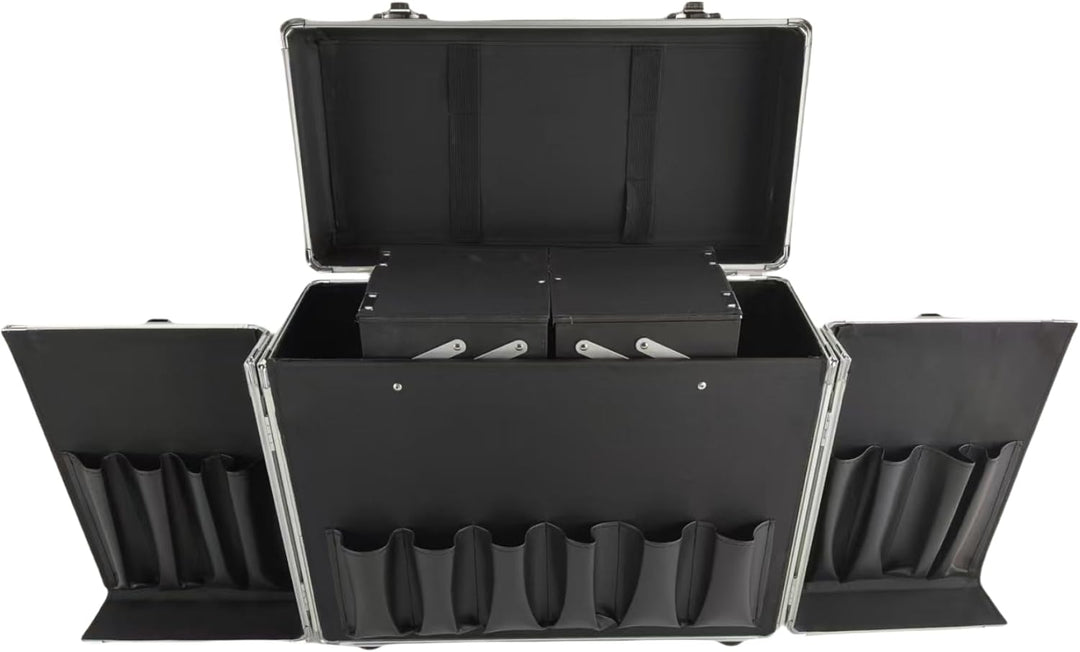VDD – Friseurkoffer – Friseurtrolley – Friseurkoffer – Friseurtrolley – Friseurhandtasche – Rollbar