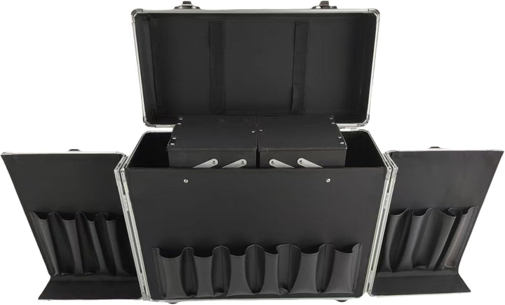 VDD – Friseurkoffer – Friseurtrolley – Friseurkoffer – Friseurtrolley – Friseurhandtasche – Rollbar