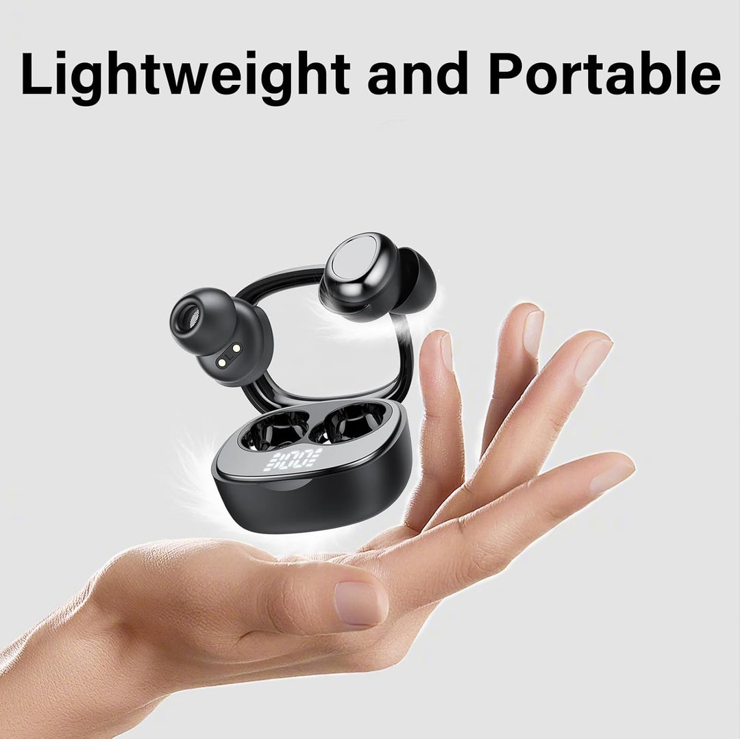 Schlafkopfhörer Bluetooth 5.4 Mini Kopfhörer, 2025 Neue in Ear Kopfhörer Kabellos mit 25 Stunden Akk