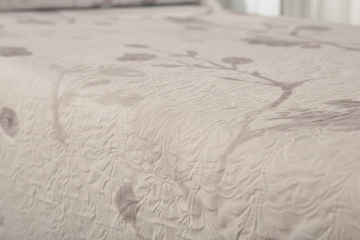 VIALMAN Leichte Tagesdecke Sofia 20, beige, 180 x 190 cm 180 x 190 cm Beige, 180 x 190 cm Beige