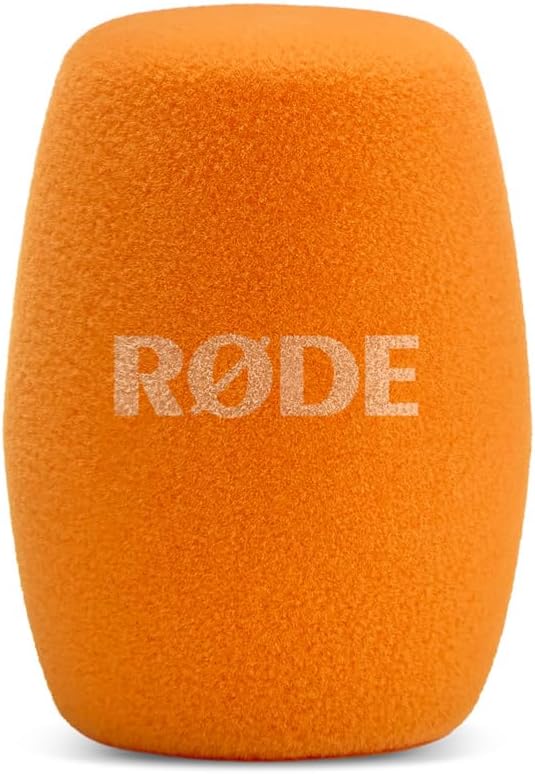 Rode Interview Micro Handadapter für Wireless Micro Mikrofon-System Orange mit keepdrum Mikrofasertu