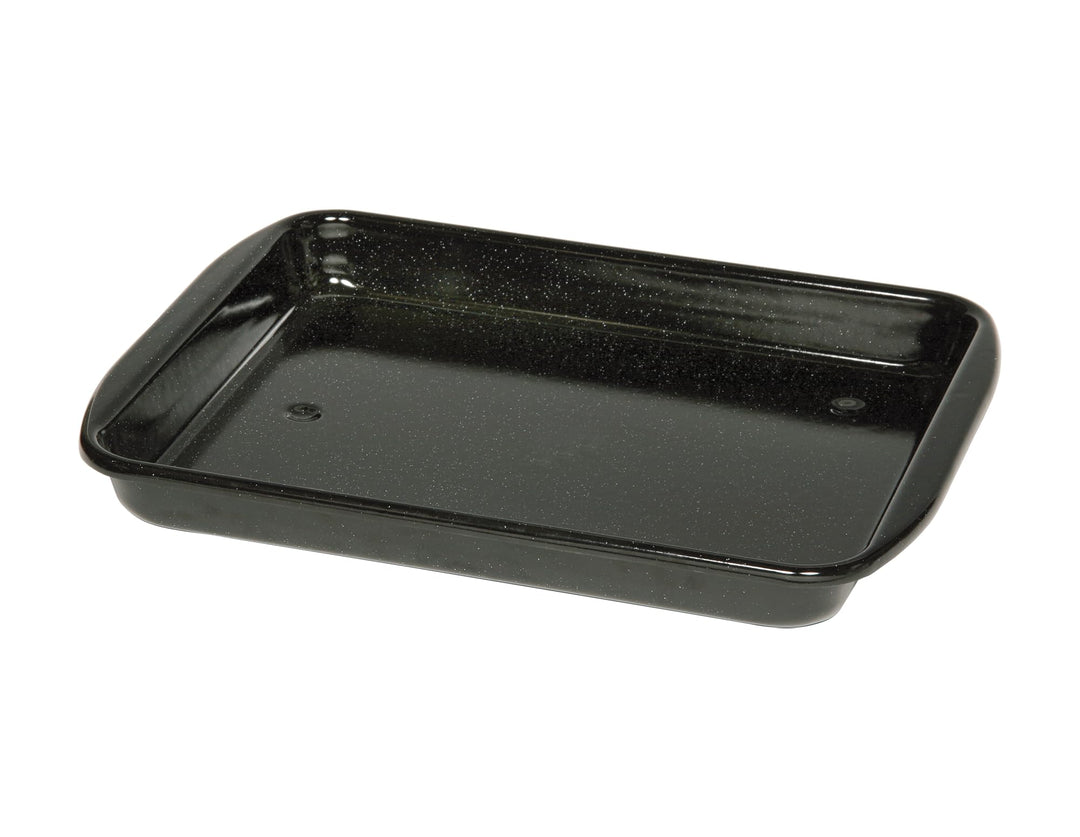 Riess, 0401-022, Bratrohrpfanne niedrig 33/42, CLASSIC - BACK- UND BRATFORM, Höhe 4,5 cm, Emaille, s