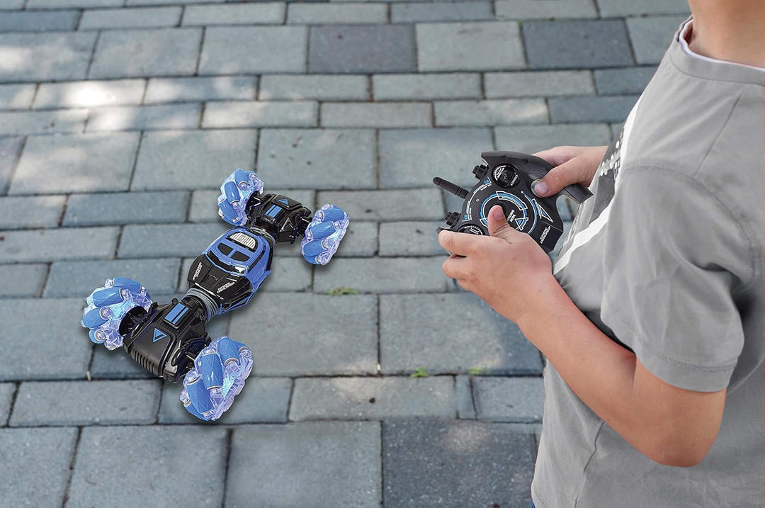 Lexibook - RC50 Extreme Crosslander leuchtendes Geländewagen mit Fernbedienung, Motion Control Armba