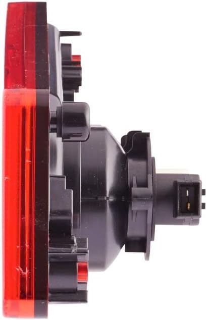 HELLA - Heckleuchte - Caraluna X - Glühlampe - 12V - Einbau/geschraubt - Lichtscheibenfarbe: rot/gla