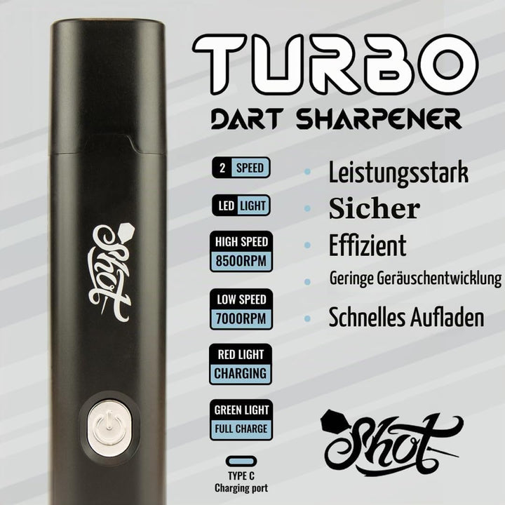 Shot! Turbo Dartspitzer mit Dartspitze