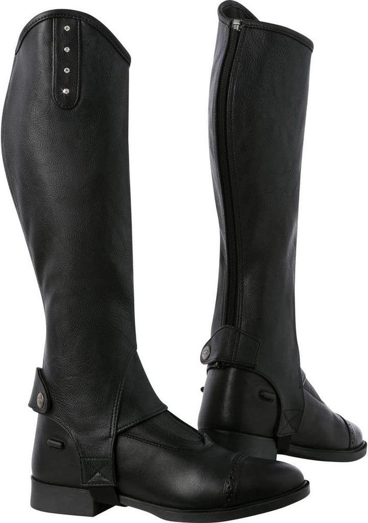 Symantec Norton Unisex's 913107203 Half-Chaps, Schwarz, Einheitsgrösse