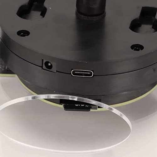 Holografischer Werbeprojektor, 11,8-Zoll-Werbeanzeige 3D Holografischer LED-Lüfter Hologramm-Werbefä