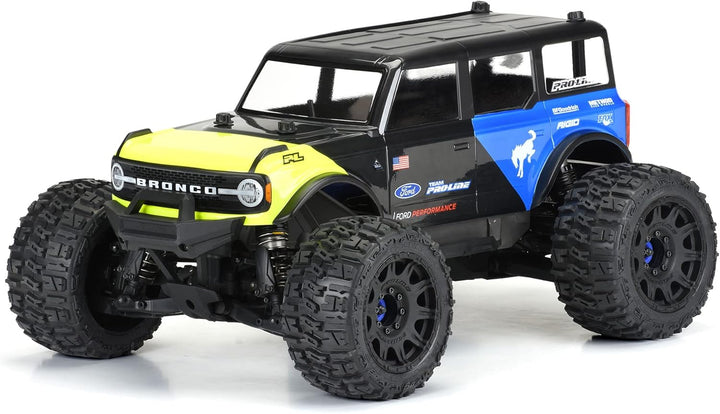Pro-Line 1/8 2021 Ford Bronco Clear Body: MAXX, E-REVO 2.0