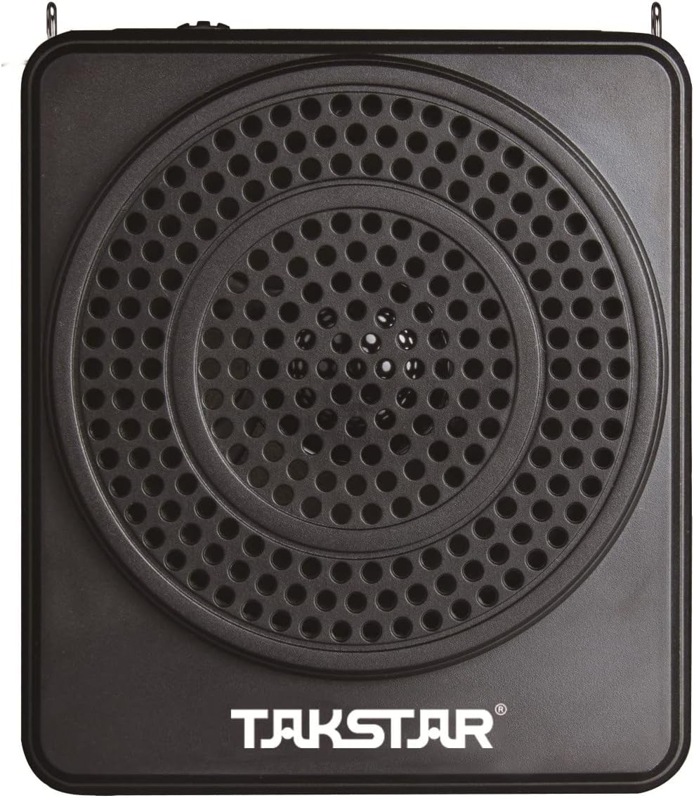 Takstar E188 Mobiler Stimmverstärker/Sprachverstärker, tragbar, Schwarz