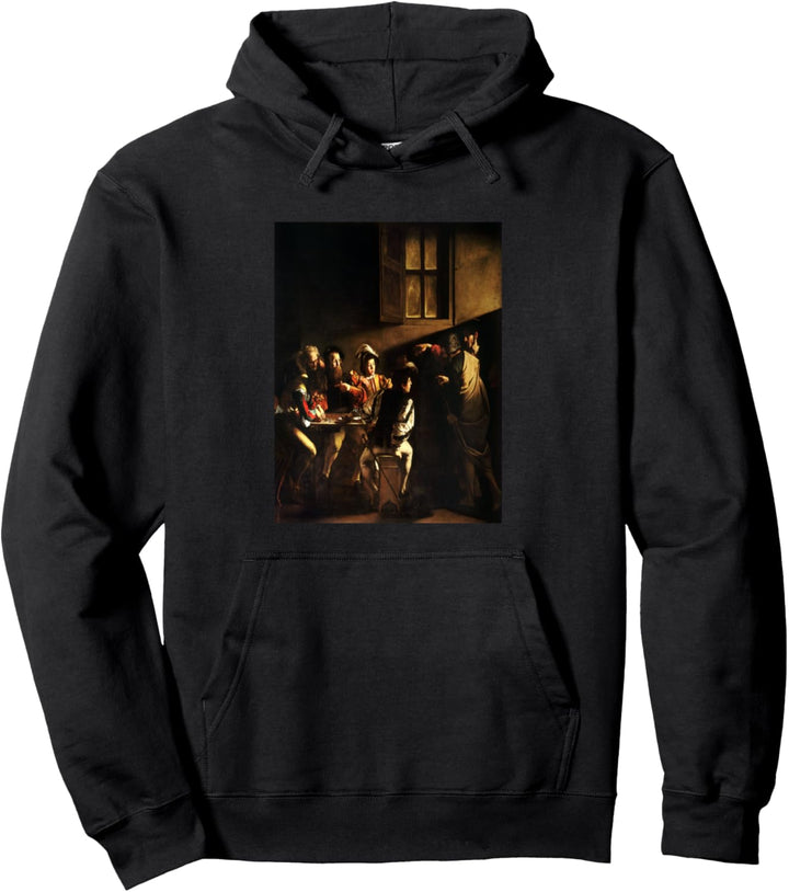 Caravaggio's The Calling of Saint Matthäus Pullover Hoodie