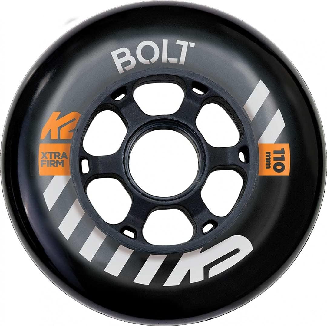 K2 Skates URBAN Bolt 110 MM 90A 2-Wheel Pack – Black – 30F3016