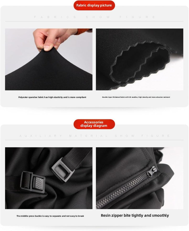 Elastic Travel Suitcase Protective Cover, Washable Luggage Cover,Protective Cover for Suitcases with