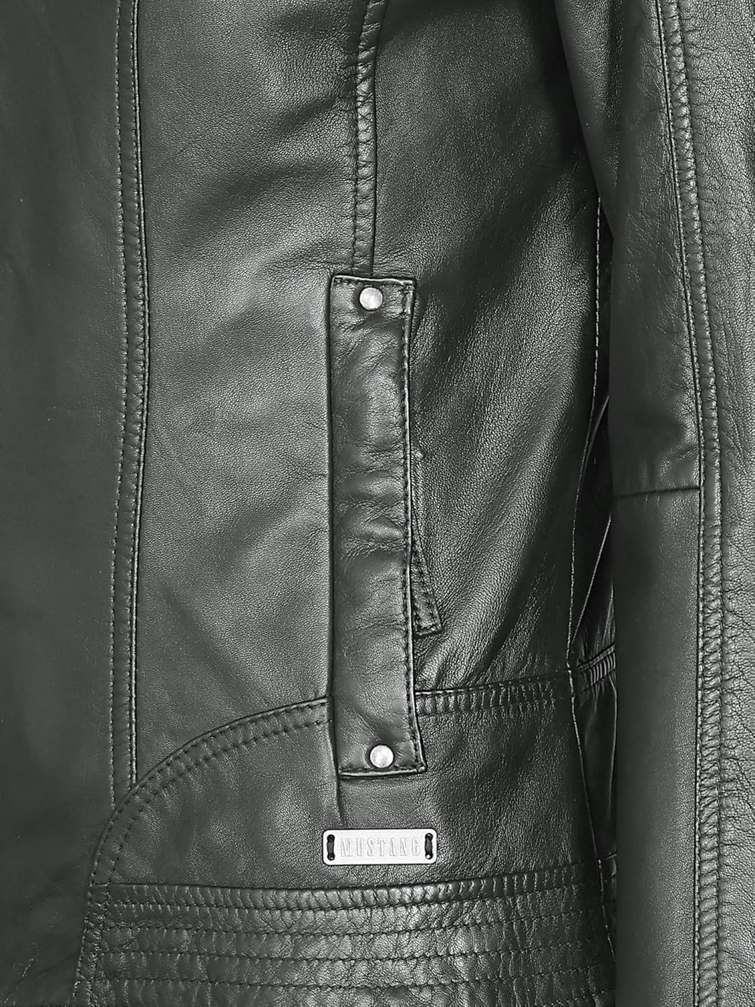 MUSTANG Damen Lederjacke 31017270 M anthra, M anthra
