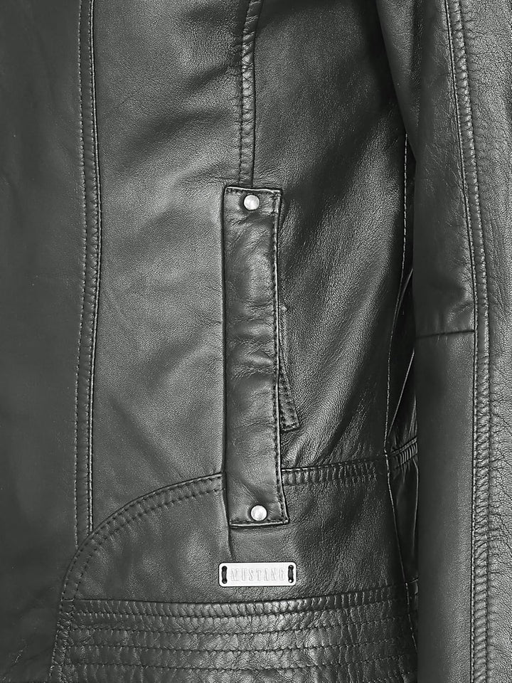 MUSTANG Damen Lederjacke 31017270 M anthra, M anthra