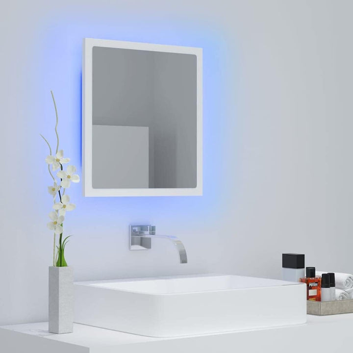 vidaXL LED Badspiegel Wandspiegel Badezimmerspiegel Lichtspiegel Spiegel Hängespiegel Bad Badezimmer