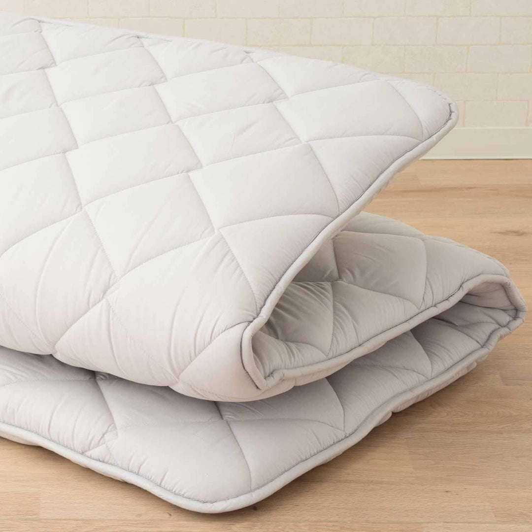 EMOOR Japanische Faltbarer Futon Matratze, 160 x 210 cm, Grau Hergestellt in Japan, Tatami matten Bo