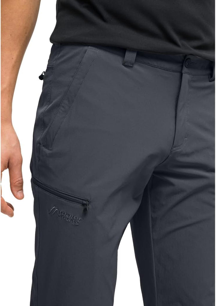 Maier Sports Herren Torid Slim Hose Wanderhose Trekkinghose 24 Graphite, 24 Graphite