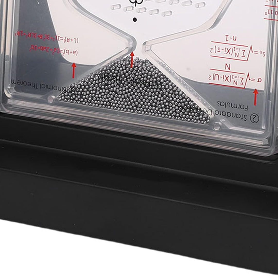 Fafeicy Wahrscheinlichkeitsdemonstrator Galton Board Normalverteilungsmodell Physik-Lehrhilfe mit 28