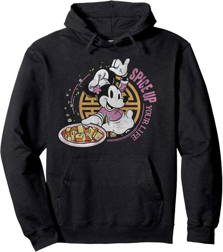 Disney Mickey And Friends Minnie Spice Up Your Life Pullover Hoodie