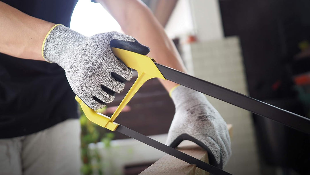 Ansell Edge 48-706 Arbeits-Handschuhe, Hoher Schnittschutz für Industrie-, Renovierungs- und Heimwer
