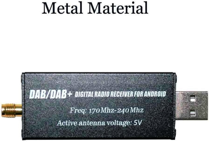 DAB/DAB+ USB Adapter, XISEDO DAB Dongle im Auto DAB Digital Radio Empfänger DAB USB 2.0 Stick mit DA
