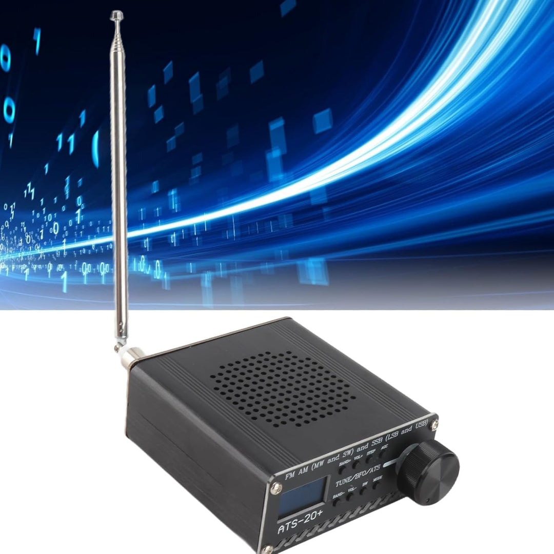 Funkempfänger, Hochempfindlicher Weltband-Digitalempfänger ATS 20+, Unterstützt FM AM LW SW SSB Prof
