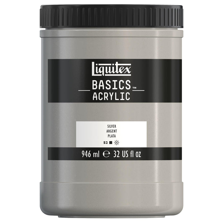 Liquitex 8870373 Basics - Acrylfarbe, monopigmentierte Künstlerpigmente, lichtecht, mittlere Viskosi