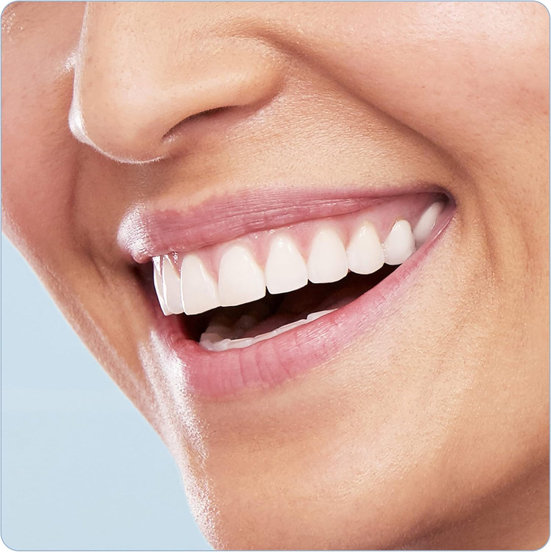 Oral-B PRO 600 CrossAction Elektrische Zahnbürste mit Timer, Cross Action, Weiss, Pro 600