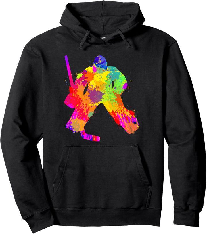 Eishockey Torwart Jungen Kinder Pullover Hoodie