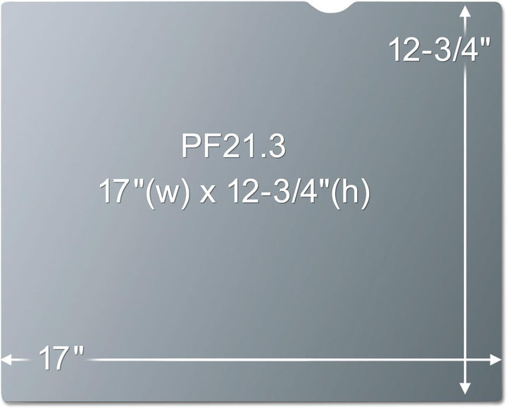 3M PF21.3 Blickschutzfilter Standard für Desktops 54,1 cm Standard (entspricht 21,3" Standard) 4:3,