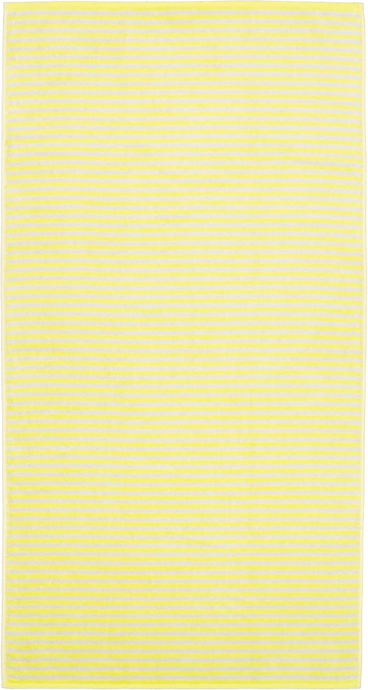 CAWÖ Home Handtücher Campus Ringel 955 Lemon - 57 Duschtuch 70x140 cm, Duschtuch 70x140 cm
