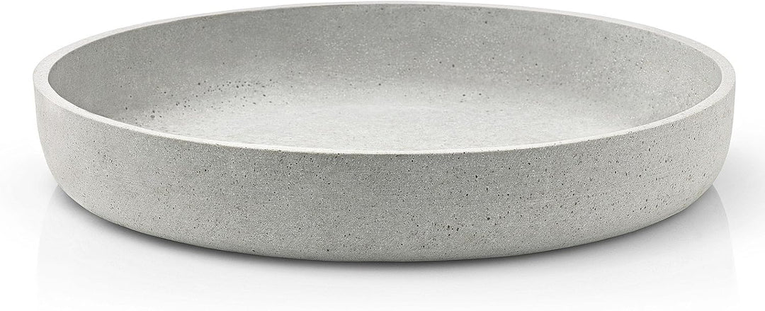 blomus -MOON- Dekoschale aus Polystone in puristischer Beton-Optik, hochwertige Verarbeitung, Indust