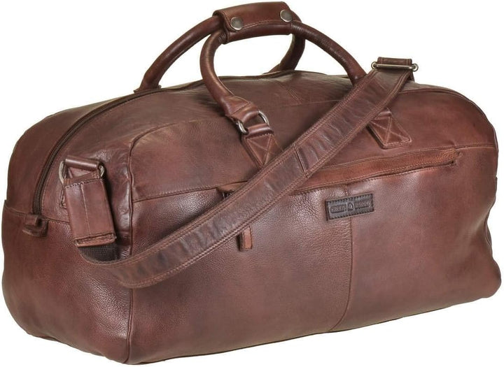 Greenburry GBVT Washed Reisetasche Leder 51 cm