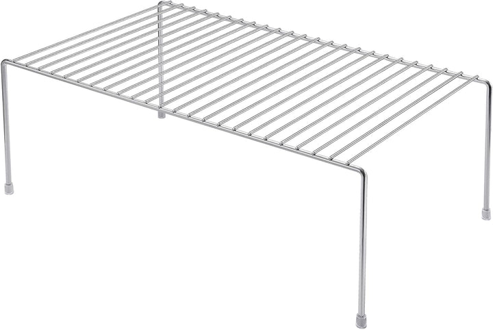 IPEGTOP 6er-Pack grosser Gefrierschrank-Aufbewahrungsregal, rostfreier Edelstahl, platzsparend, für
